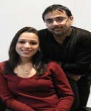Pankaj and Nidhi Profile images